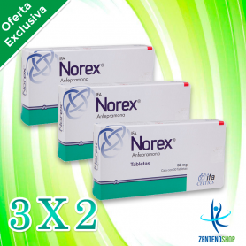 PACK 3X2 - IFA-Norex 50 mg - 30 Caps